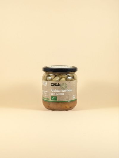 Alubias estofadas con seitán Carlota Organic