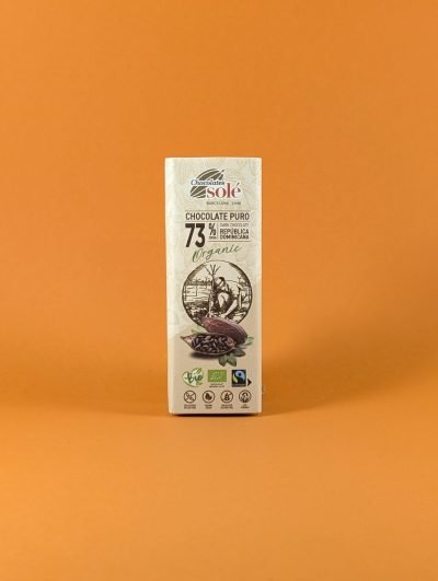 Chocolate puro 73% orgánico Solé (25g)